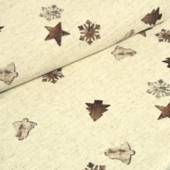Vánoční dekorační látka LINO 25271-101