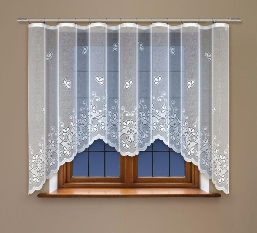 Kusová záclona Alrika - Vyber rozměr záclony  ↕VxŠ ↔ (cm): 160x300