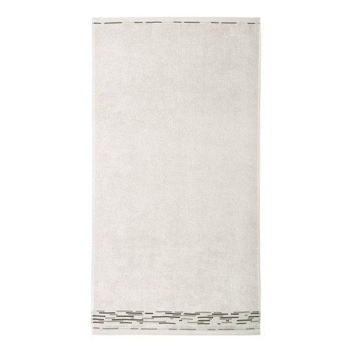 Luxusní ručník, osuška Grafik - bílá káva - Rozměr ručníku: 30x50