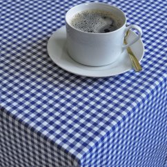 Ubrus a prostírání kanafas - modrý 5 mm