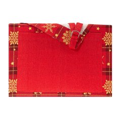 Vánoční zástěra – Zlaté vločky