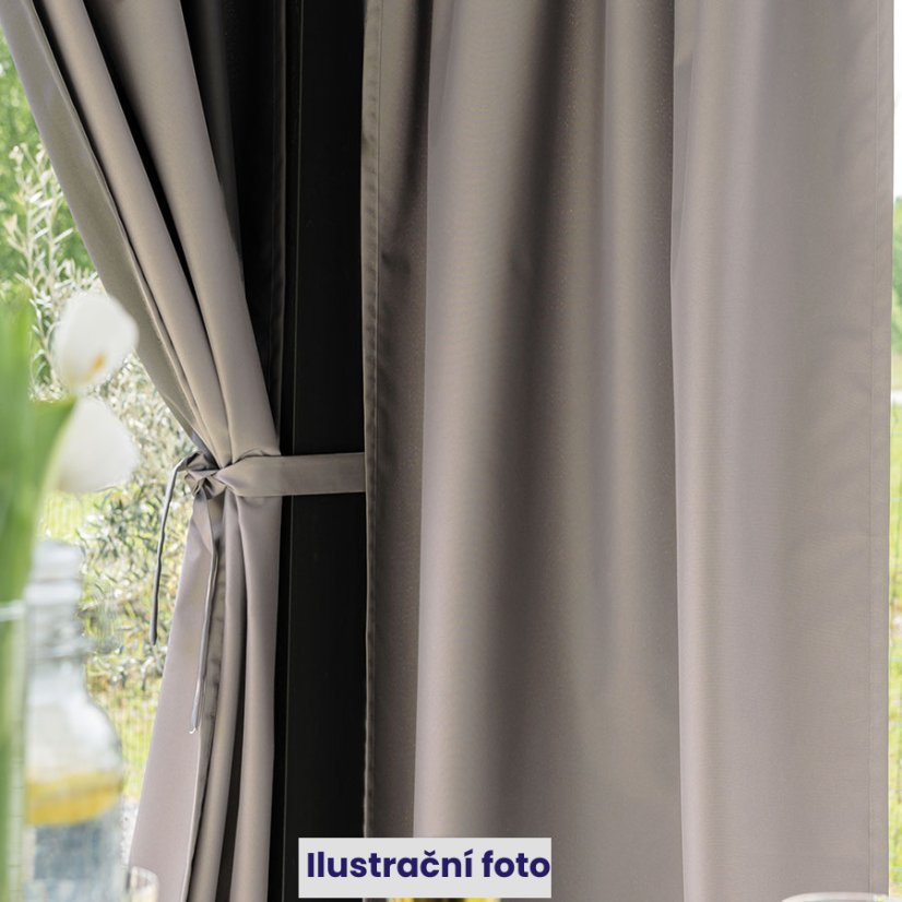 Venkovní závěs Moana - šedo/béžový