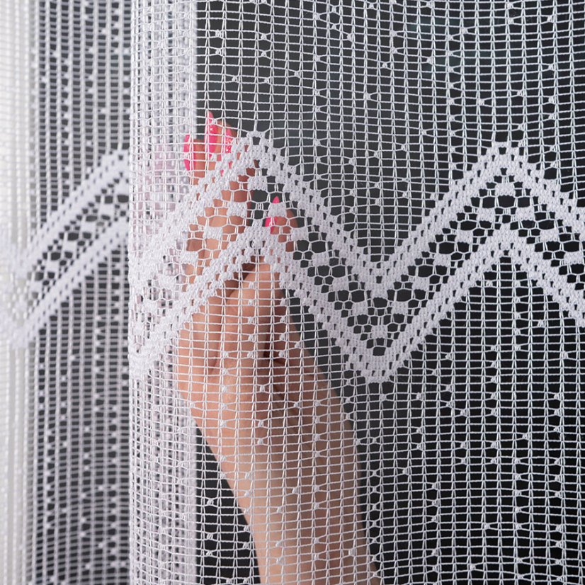 Záclona Andrea - Vyber výšku ↕ (cm): 160, Vyber šitie: bez obšití