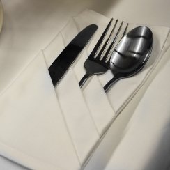 Restaurační ubrusy Pamir bílé