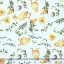 Velikonoční ubrusy - Kuřátka - bílý - Rozměr ubrusu: 30x30