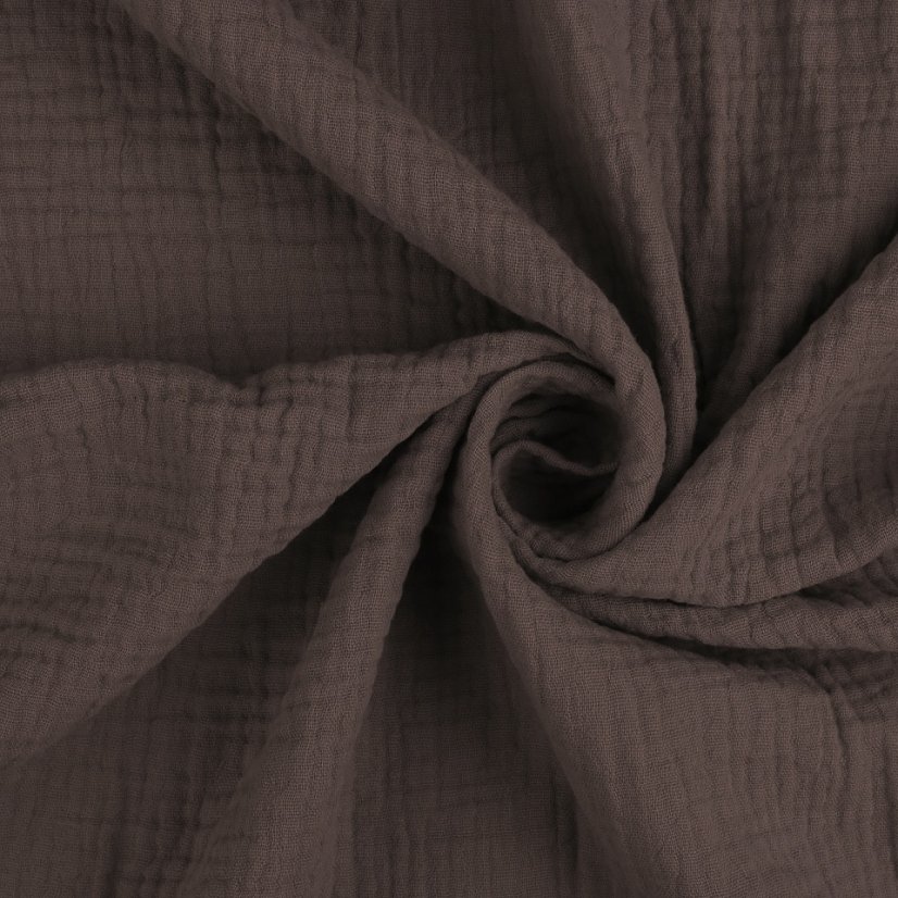 Mušelínové obliečky - čokoládové - Rozmer obliečky: 140x200+70x90