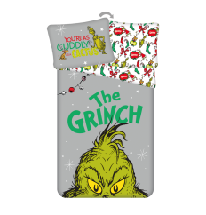 Povlečení hladká bavlna - Grinch