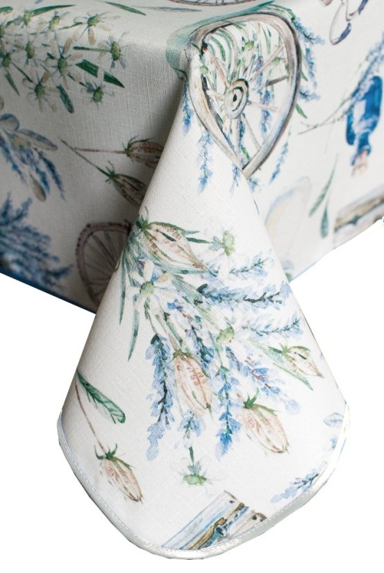 Teflonový ubrus Marseille s lemovkou