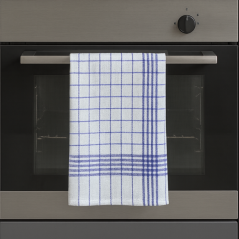 Utěrka Modré káro