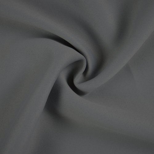 Dekorační látka Blackout tmavě šedá - Šíře materiálu (cm): 150, Vyberte šití: obšití okrajů