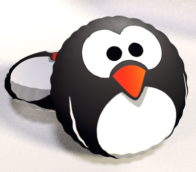 Dětský polštářek Tučňák