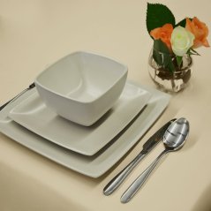 Látka na ubrusy Gastro HT slonová kost H-200-377