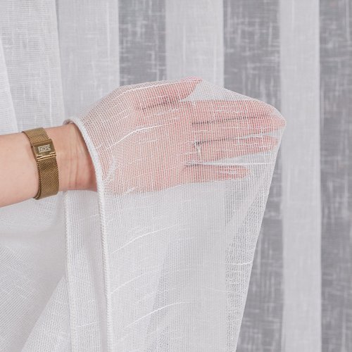 Záclona Lena s olůvkem - Vyber výšku (cm): 160, Vyberte šití: bez obšití