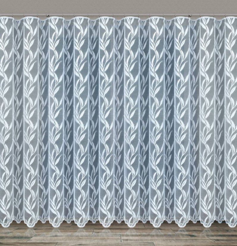 Kusová záclona Flera 2 - Vyber rozměr záclony  ↕VxŠ ↔ (cm): 150x300