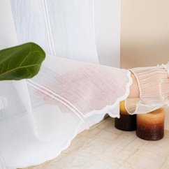 Vitrážová záclona Liora