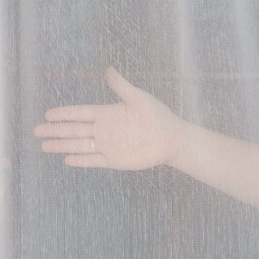 Záclona Lorna s olůvkem - Vyber výšku ↕ (cm): 300, Vyber šití: bez obšití