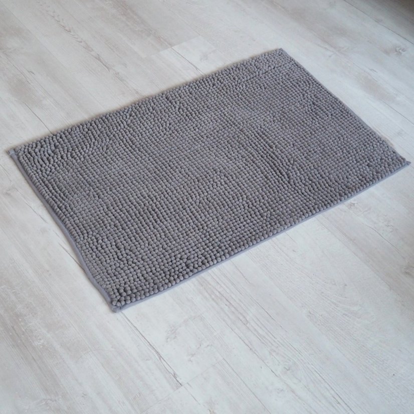 Koupelnová předložka - tm. šedá