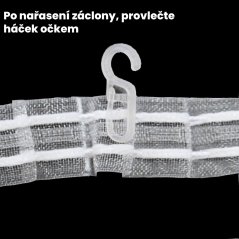 Řasící stuha tužková F5-Z