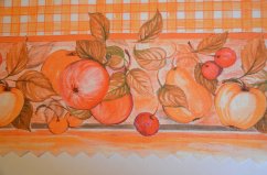 Ubrus - ovoce oranžový