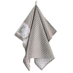 Velikonoční utěrka Zajda - hnědá