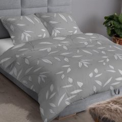 Povlečení bavlněný satén Pola - šedé