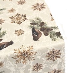 Vánoční běhoun v metráži - Ptáčci