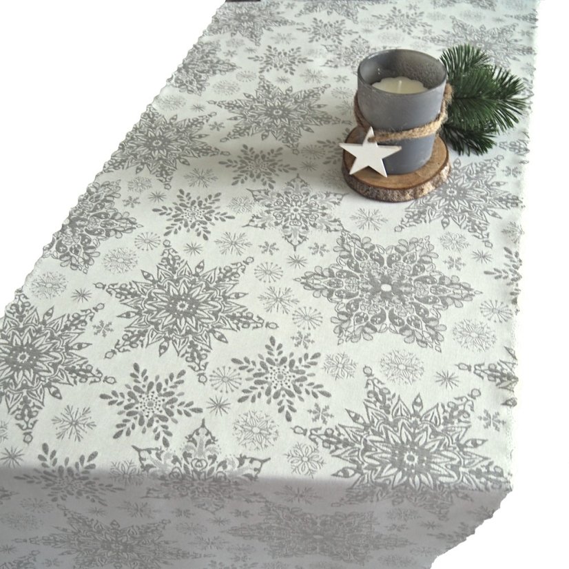 Vánoční ubrusy Bicolor - Hvězda - Vyber rozměr: 75x75