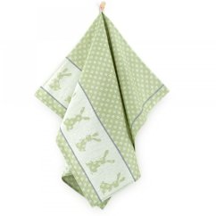 Veľkonočná utierka Zajda - zelená