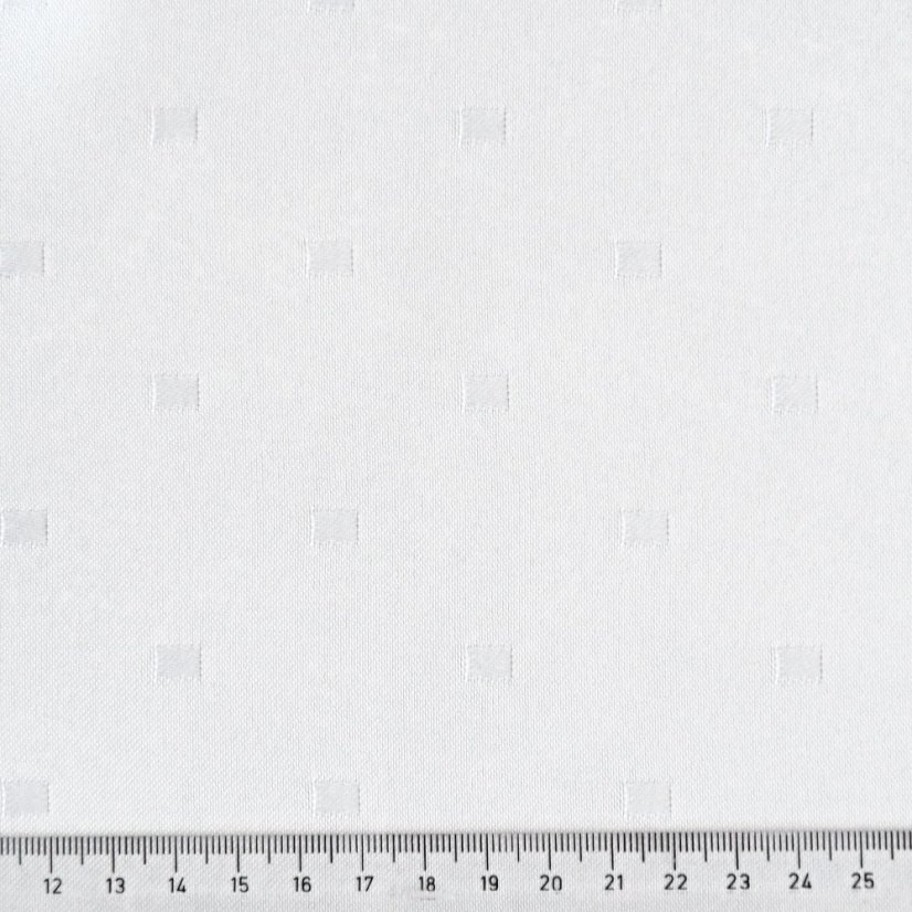 Žakárový ubrus - 1386 bílý - Vyber rozměr: 30x30