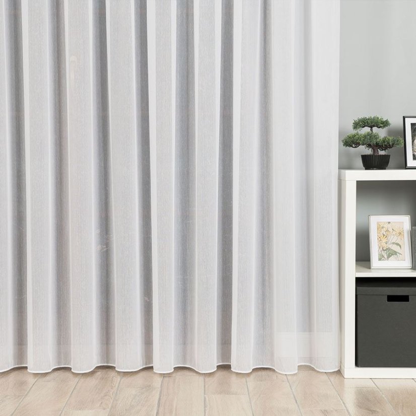 Záclona Lorna s olůvkem - Vyber výšku ↕ (cm): 300, Vyber šití: bez obšití