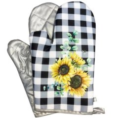 Sada teflonových chňapek Kanafas se slunečnicí