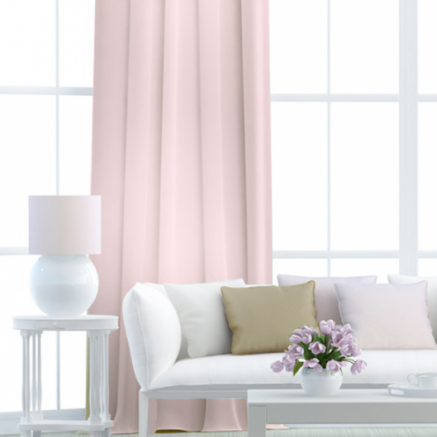 Kusový závěs - Blackout sv. růžový - Vyber rozměr závěsu ↕VxŠ ↔ (cm): 250 x 140 cm