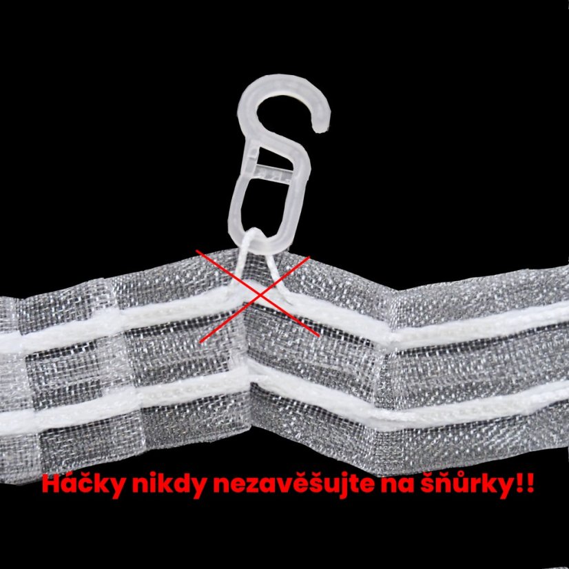 Řasící stuha tužková F5-Z