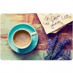 Prostírání – Káva s levandulí