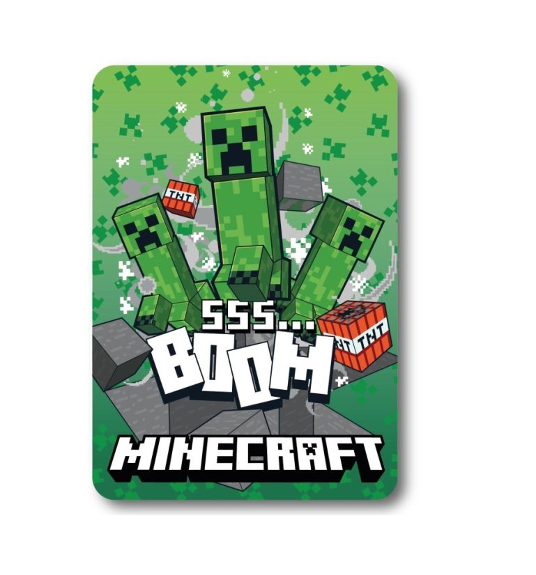 Dětská deka Minecraft