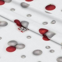 Vánoční dekorační látka SOFT 25270-101