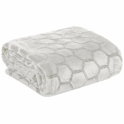 Mikroflanelová deka Zoja 2 - šedá