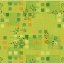 Teflonový ubrus tisk Manila - zelená - Rozměr ubrusu: 75x75