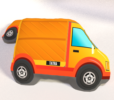 Dětský polštářek Tatra