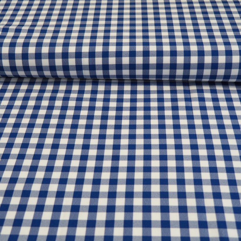 Teflonová látka Kanafas - modrá - Šíře materiálu ↔ (cm): 165