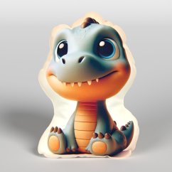 Dětský polštářek Dinoš