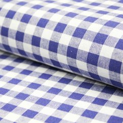 Dekorační látka - Kanafas modrý