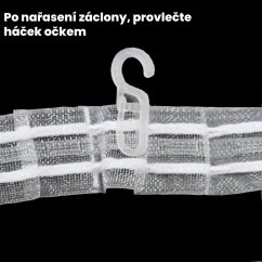 Řasící stuha tužková F5-Z