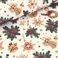 Vánoční látka na ubrusy - Kouzelný advent