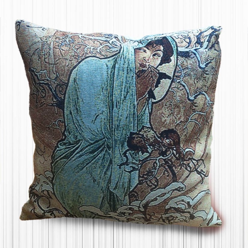 Gobelínové povlaky na polštářky -Mucha