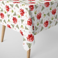 Vánoční ubrusová látka Garden 25268-101