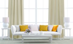 Dekorační látka Blackout béžový