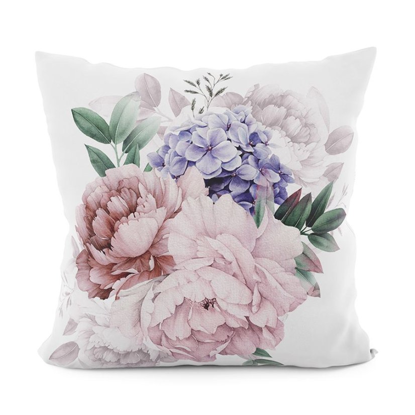 Povlak na polštářek Pivoňky