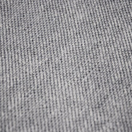 Dekorační látka Dimout - tm.šedá - Šíře materiálu (cm): 280, Vyberte šití: obšití okrajů a našití stužky
