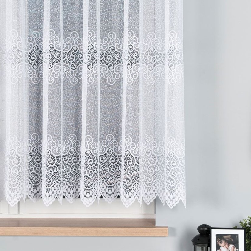 Kusová záclona Julie - Vyber rozměr záclony  ↕VxŠ ↔ (cm): 130x300